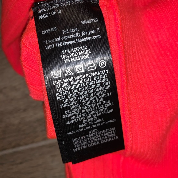 Ted Baker Jacquard Panel Skater Dress - Picture 6 of 8